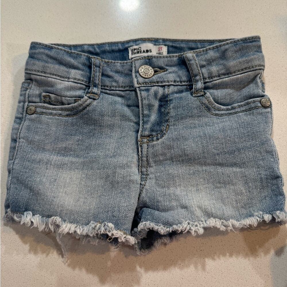Epic Threads & H&M Jean Shorts (2) 2T